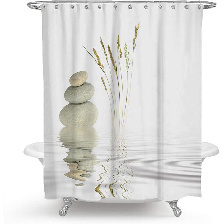 Artistic Floral Shower Curtain Bowlift