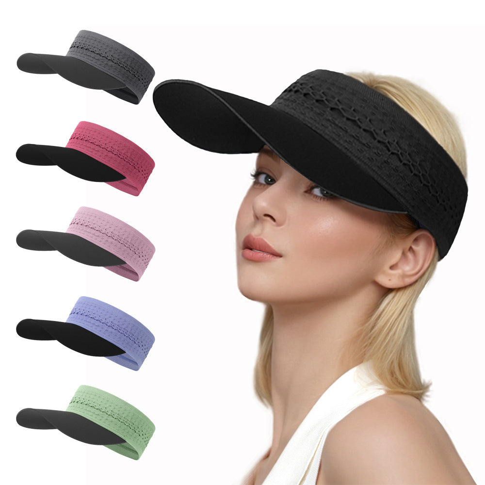 Women's Sporty Sunshade with Breathable Mesh Design Bowlift