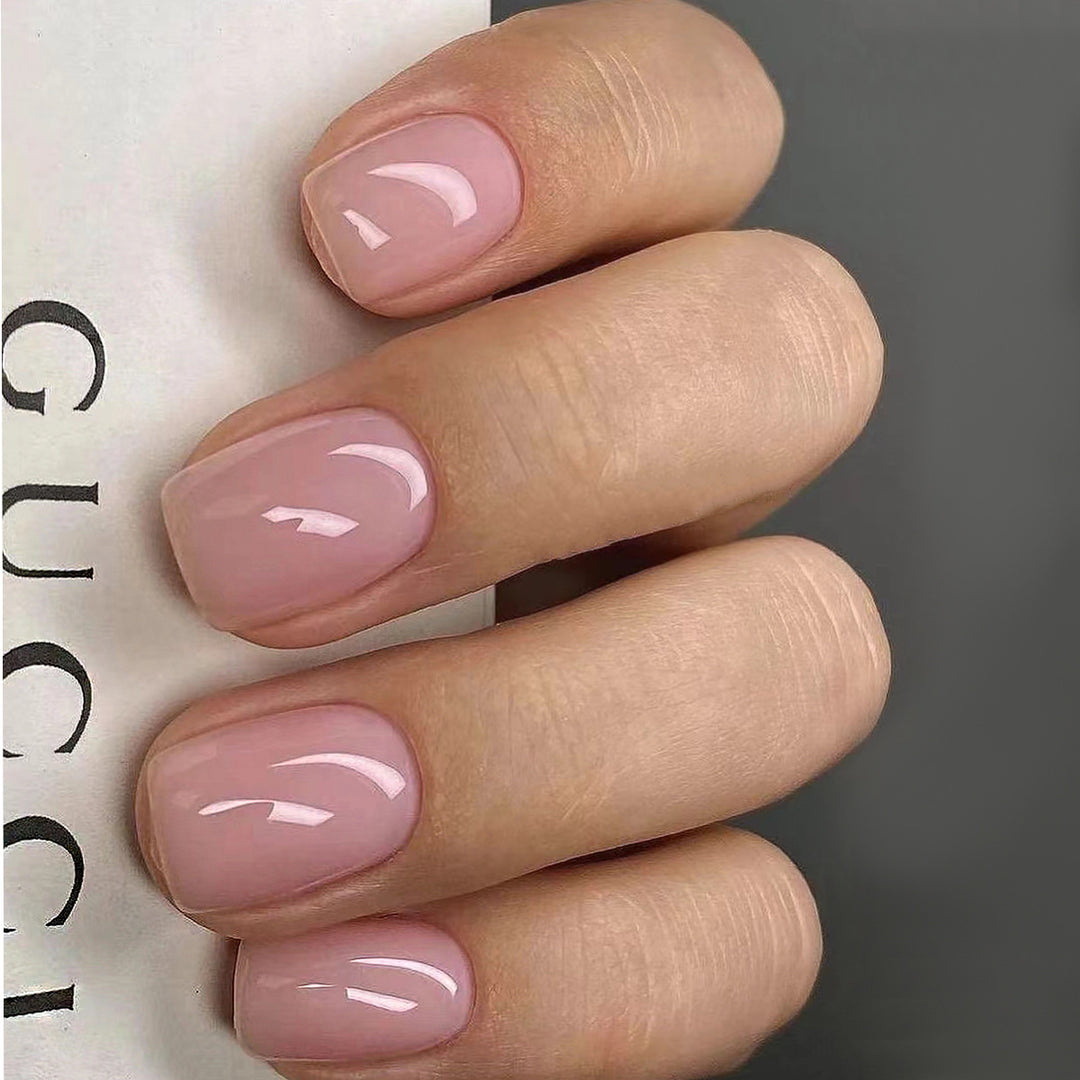 Elegant artificial nails with glossy finish Bowlift