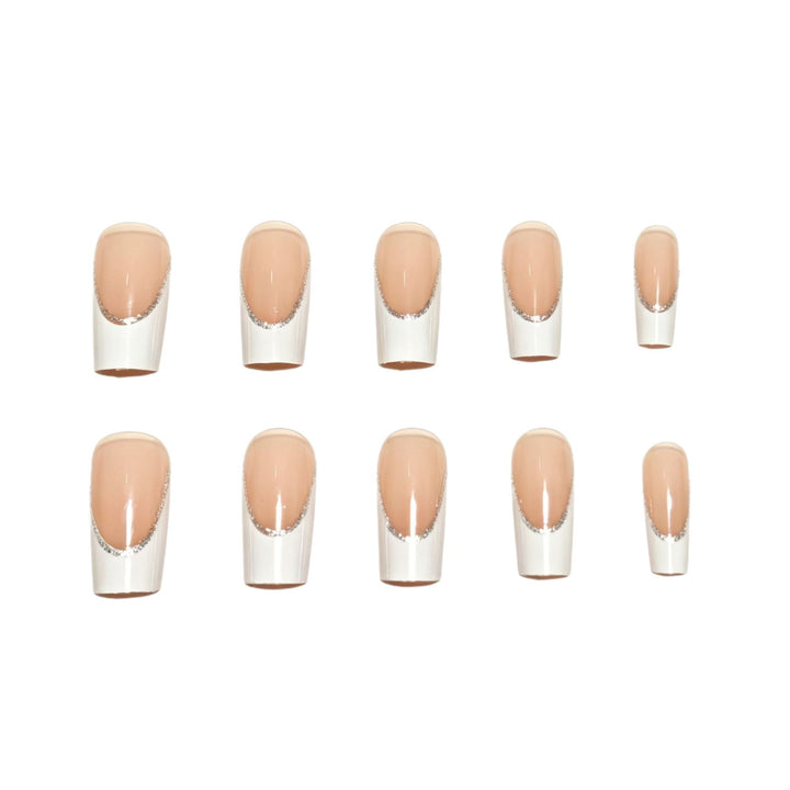 French Tip Gel Nail Art Extensions Bowlift
