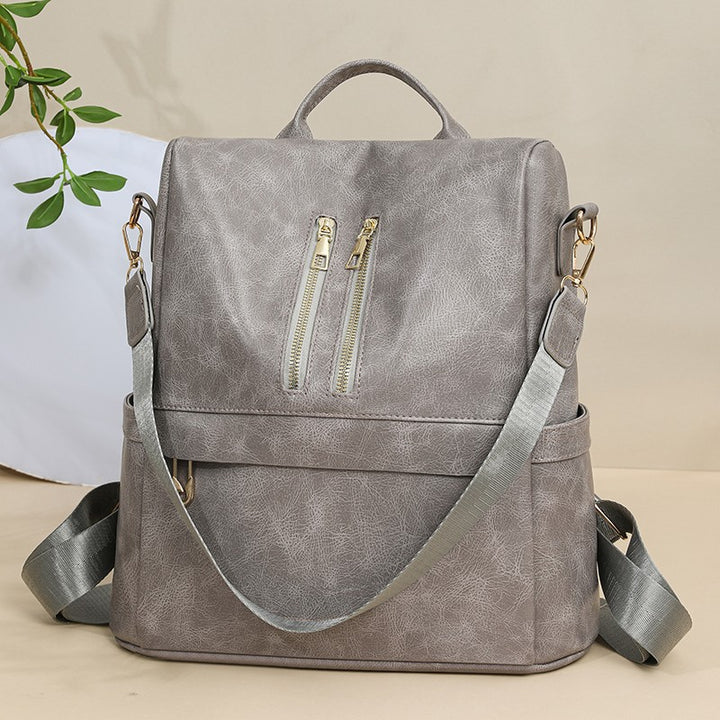 Versatile Vegan Leather Backpack Bowlift