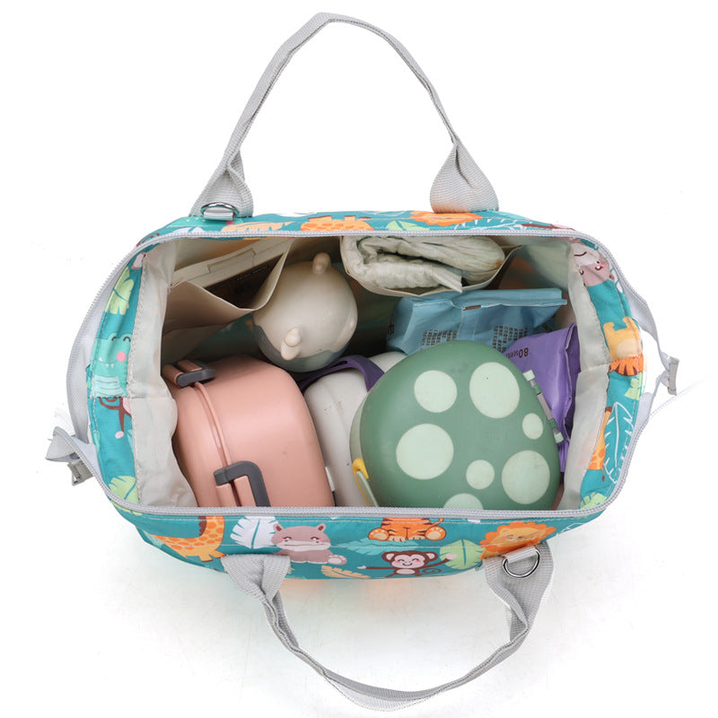 Playful Patterned Travel Satchel Bowlift