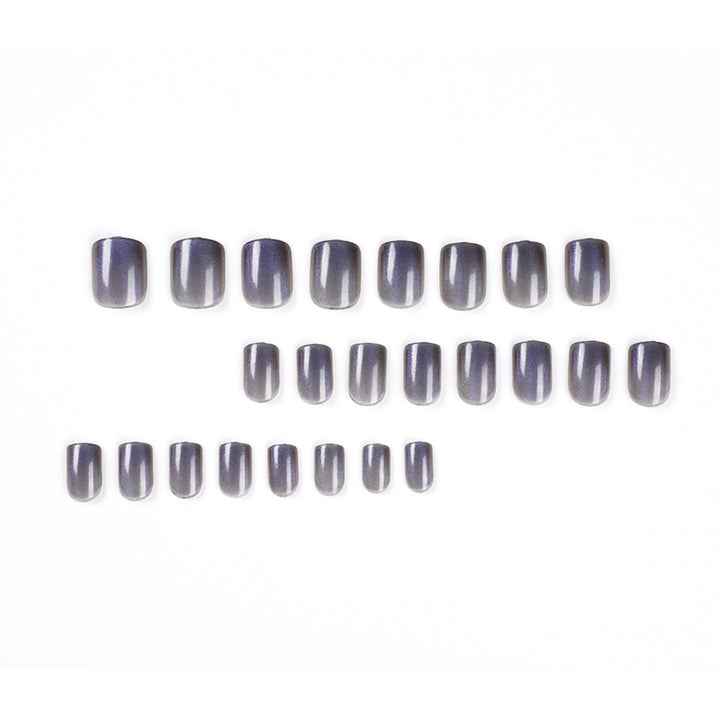 Glamorous nail extensions with glitter effect Bowlift