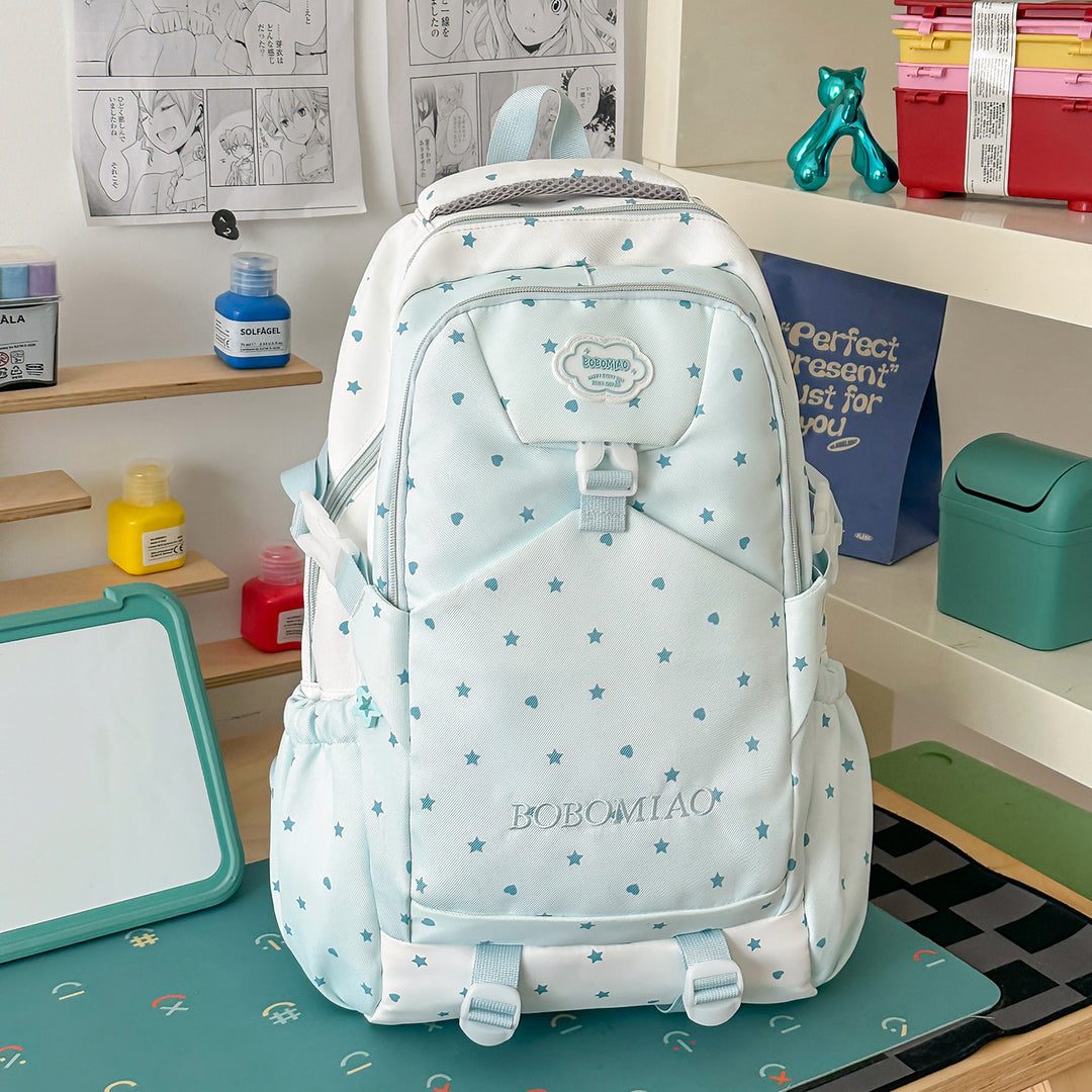 Stylish Star Patterned Backpack