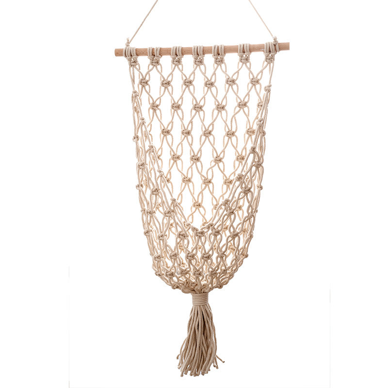 Macrame Hanging Storage Organizer Bowlift