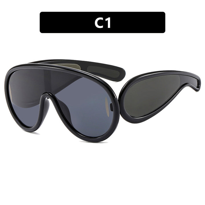 Women's fashionable sunglasses with removable lenses Bowlift