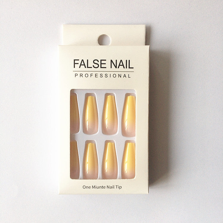 Elegant and creative art nails in ombre style Bowlift