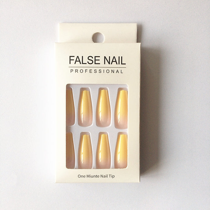 Elegant and creative art nails in ombre style Bowlift