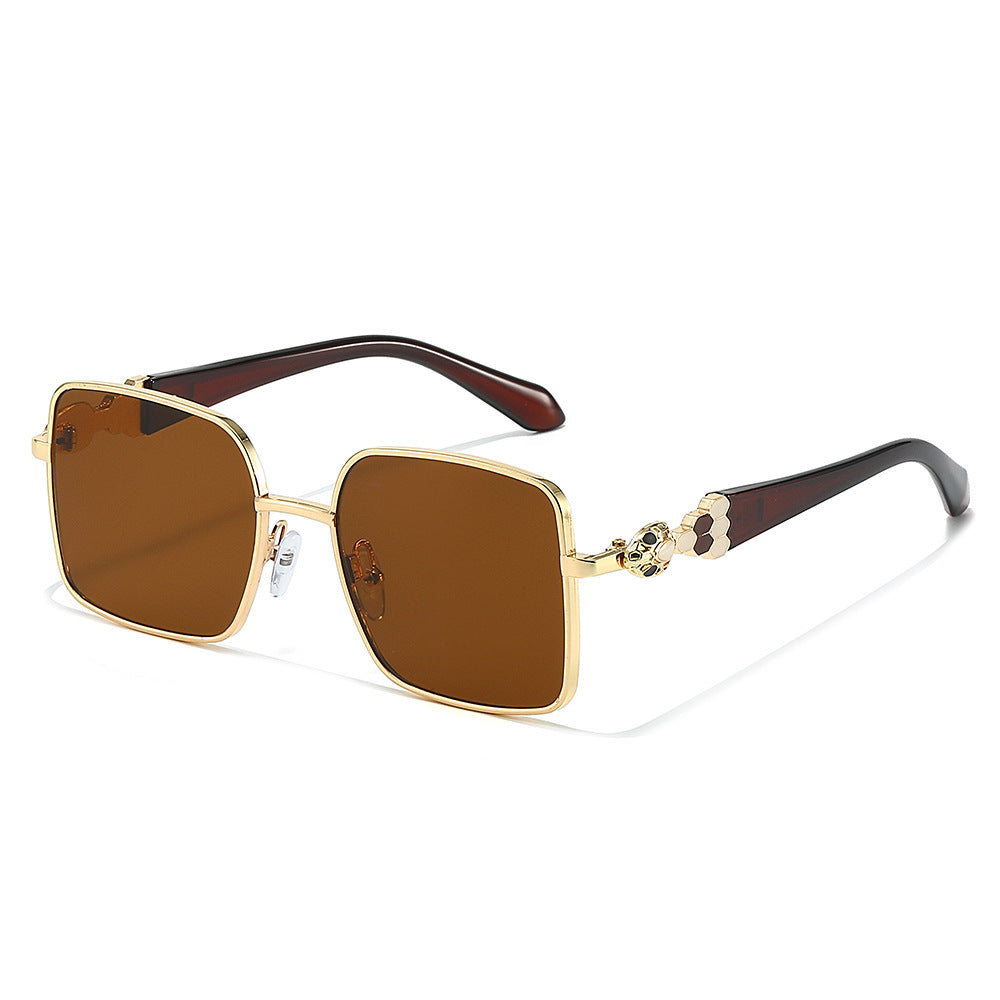 Chic Decorative Square Frame Sunglasses Bowlift