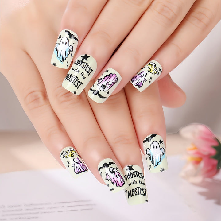 Creative Halloween Nail Art Bowlift