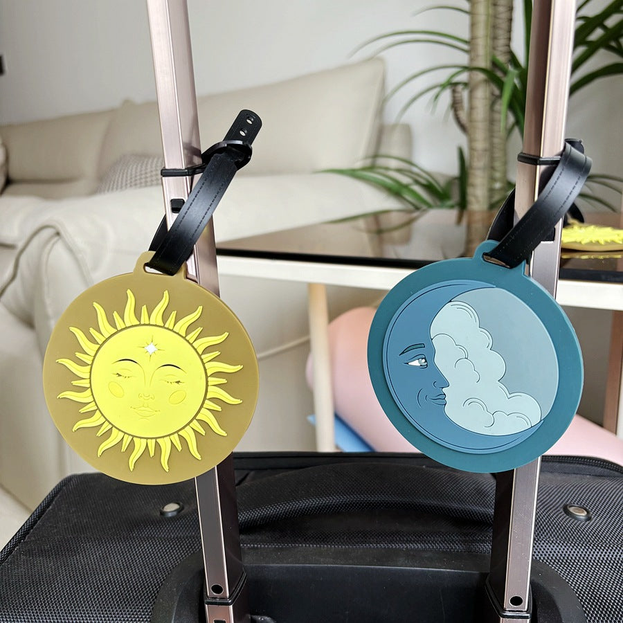 Sun-Themed Luggage Tag Bowlift