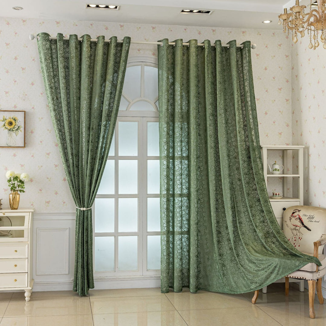 WoFloral Lace Curtain Bowlift