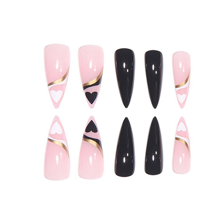 Elegant Stiletto Nail Art Set Bowlift