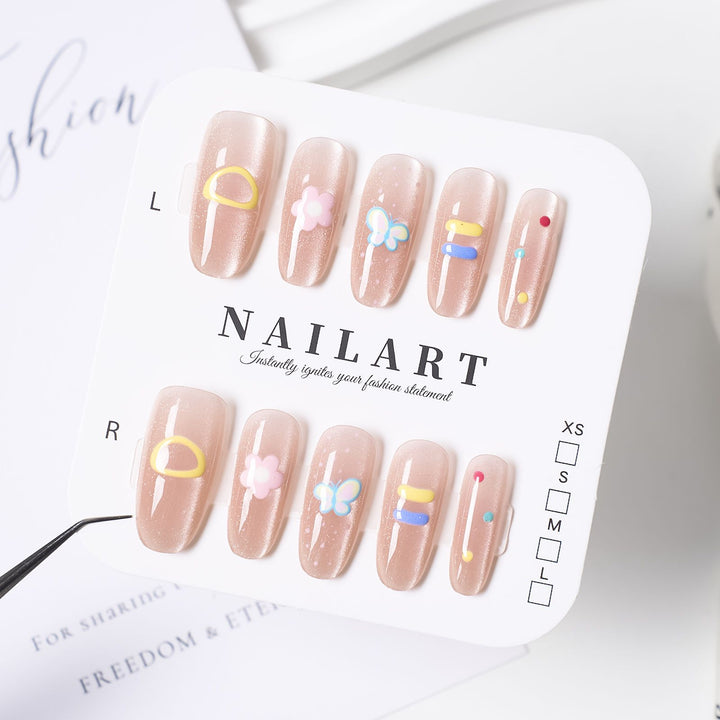 Decorative Fashion Nail Set Bowlift