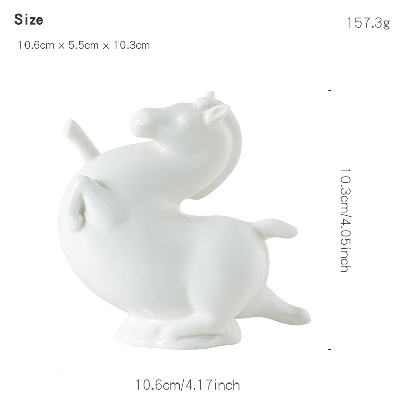 Decorative ceramic figure Bowlift