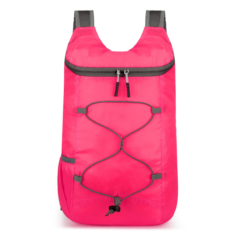 Unisex nan ultra-lightweight foldable daypack made of ripstop with elastic outer bungee and padded straps Bowlift