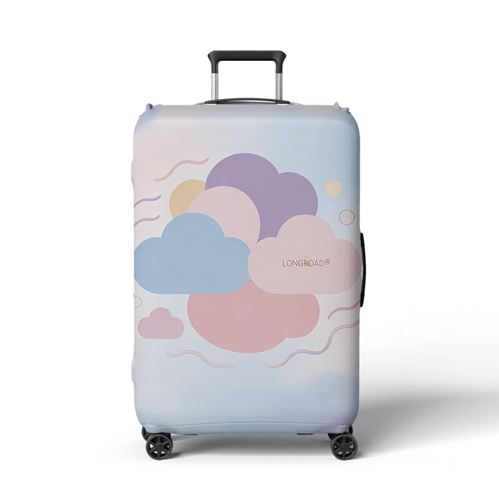 Women's suitcase cover with modern graphic design Bowlift