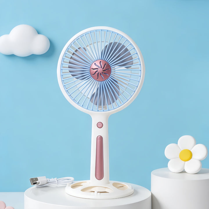 Women's Portable Mini Fan with Creative Animal Design Bowlift