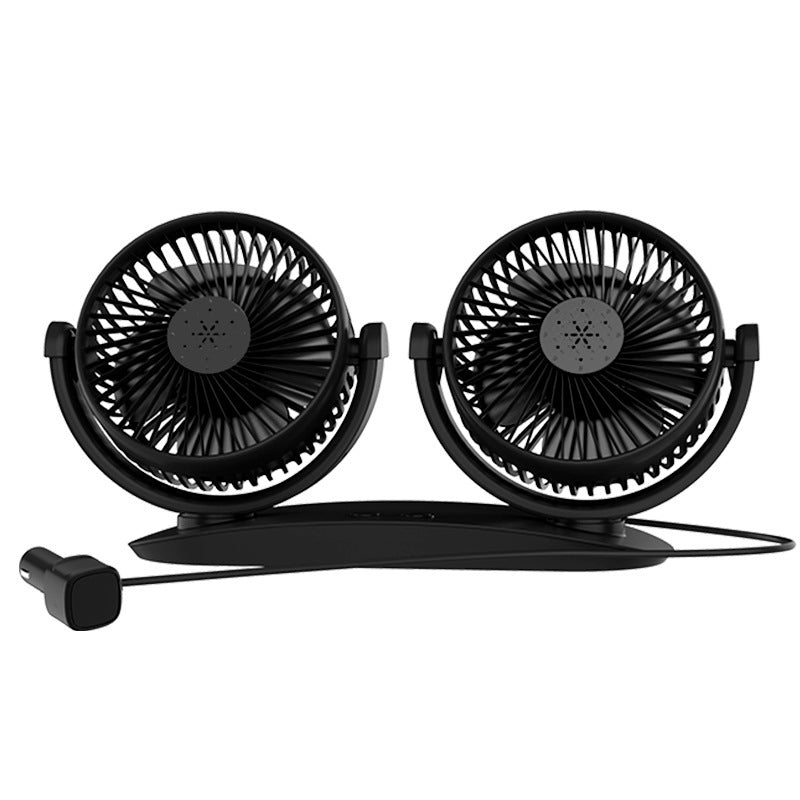 Dual-Head Rechargeable Desk Fan Bowlift