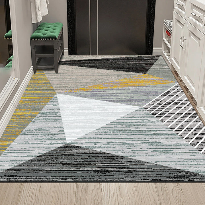 Abstract Textured Area Rug