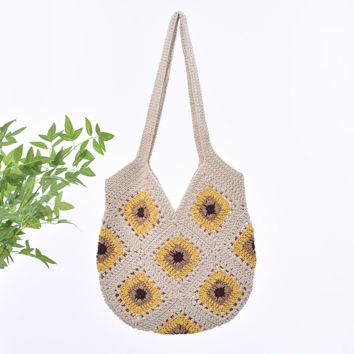 Handmade Macrame Shopper Bag Bowlift