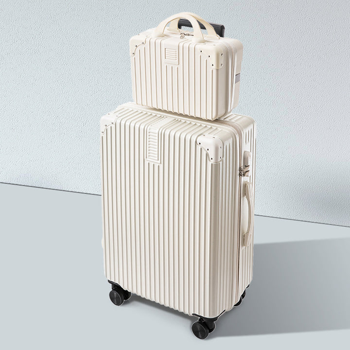 Durable Lightweight Hard-Shell Travel Suitcase Bowlift