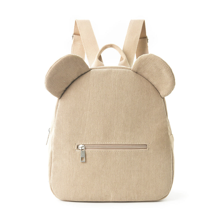 Plush Backpack with Animal Ears Bowlift