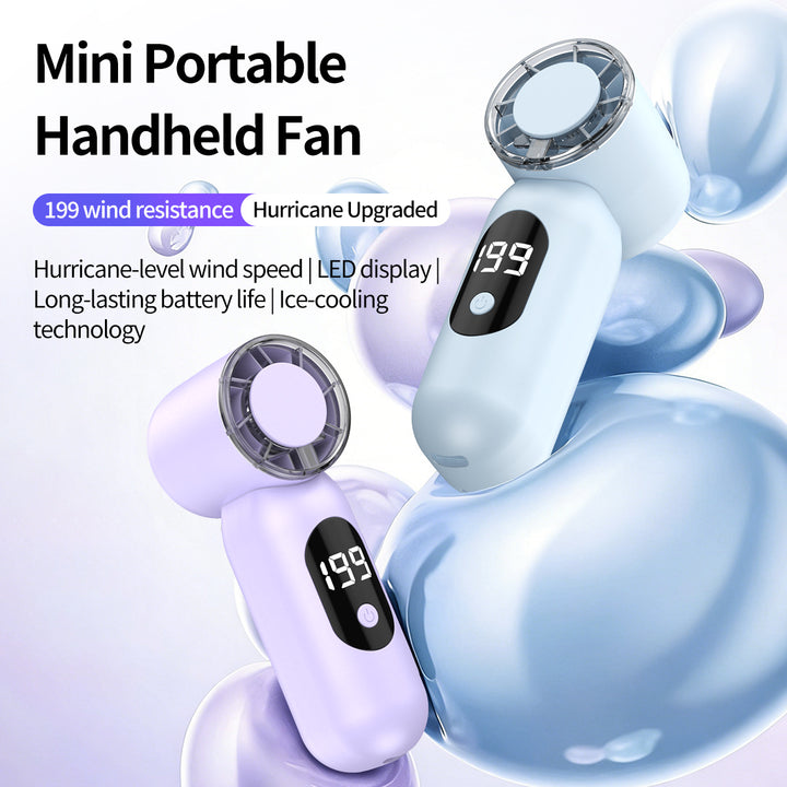 Unisex High-Performance Portable Handheld Fan Bowlift