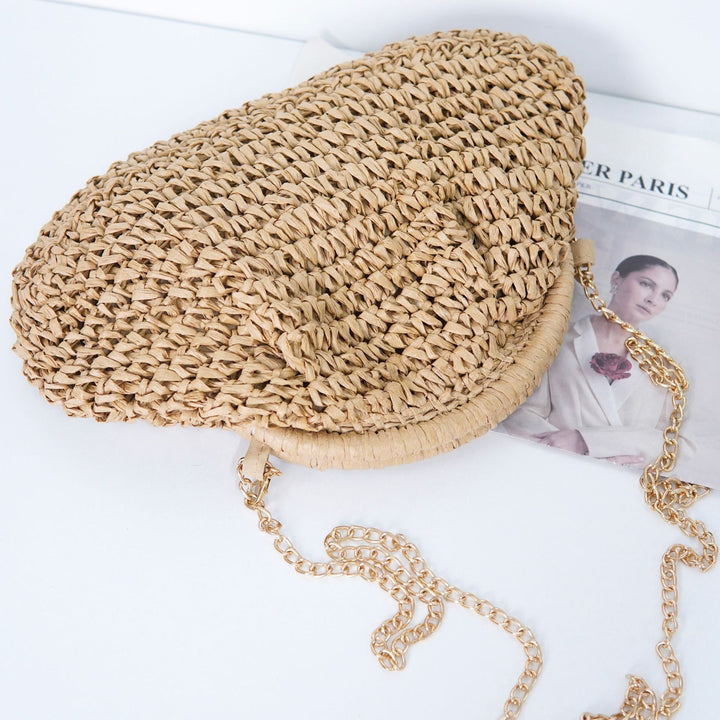 Handcrafted Shoulder Bag Made from Natural Materials Bowlift