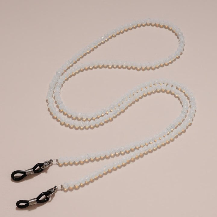 Gemstone-Accented Eyewear Chain Bowlift
