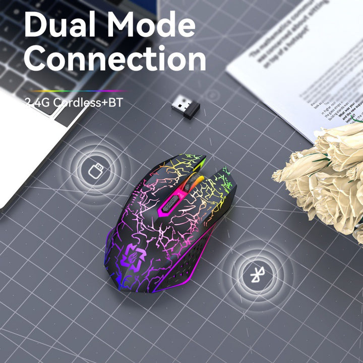 Rgb Gaming Mouse with Precision Sensor Bowlift