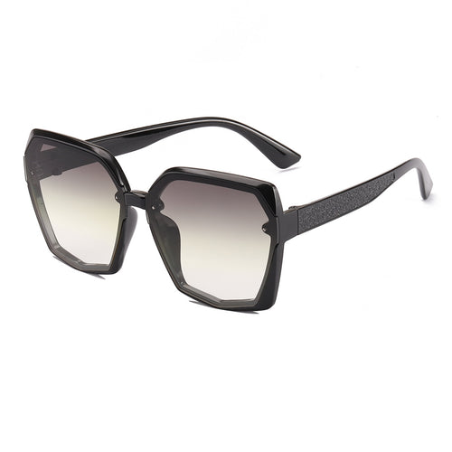 Women's fashionable sunglasses with eye-catching polygon frame Bowlift