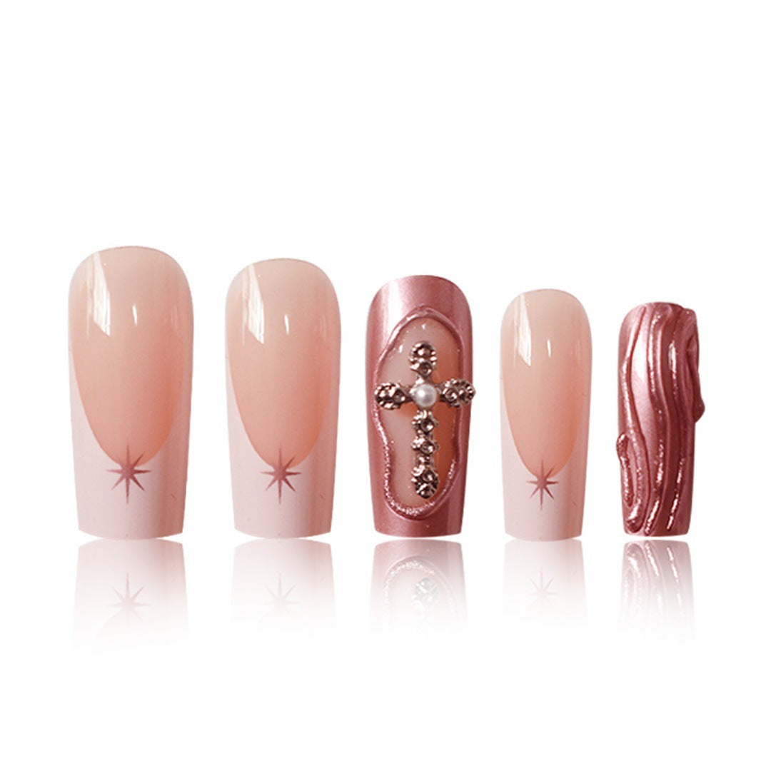 Glamorous Artistry Press-On Nail Set Bowlift