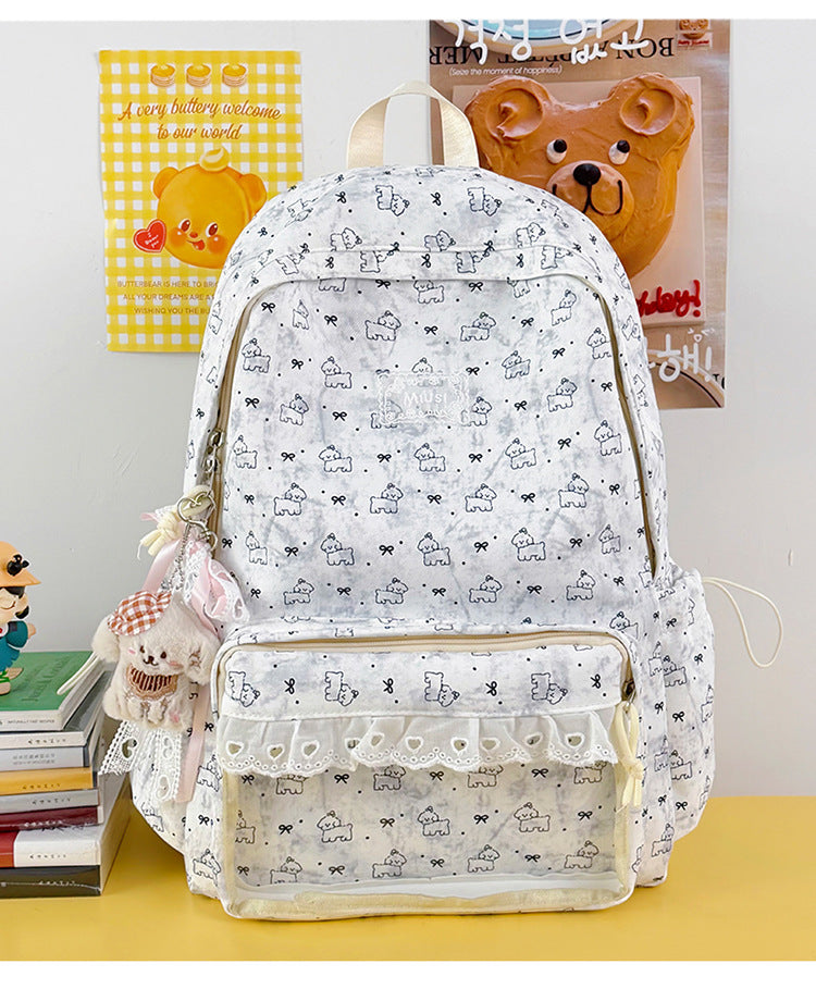 Cute Cartoon-Themed Daily Backpack