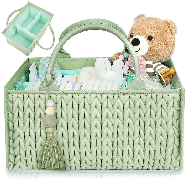 Women decorative wrap basket with removable compartments Bowlift