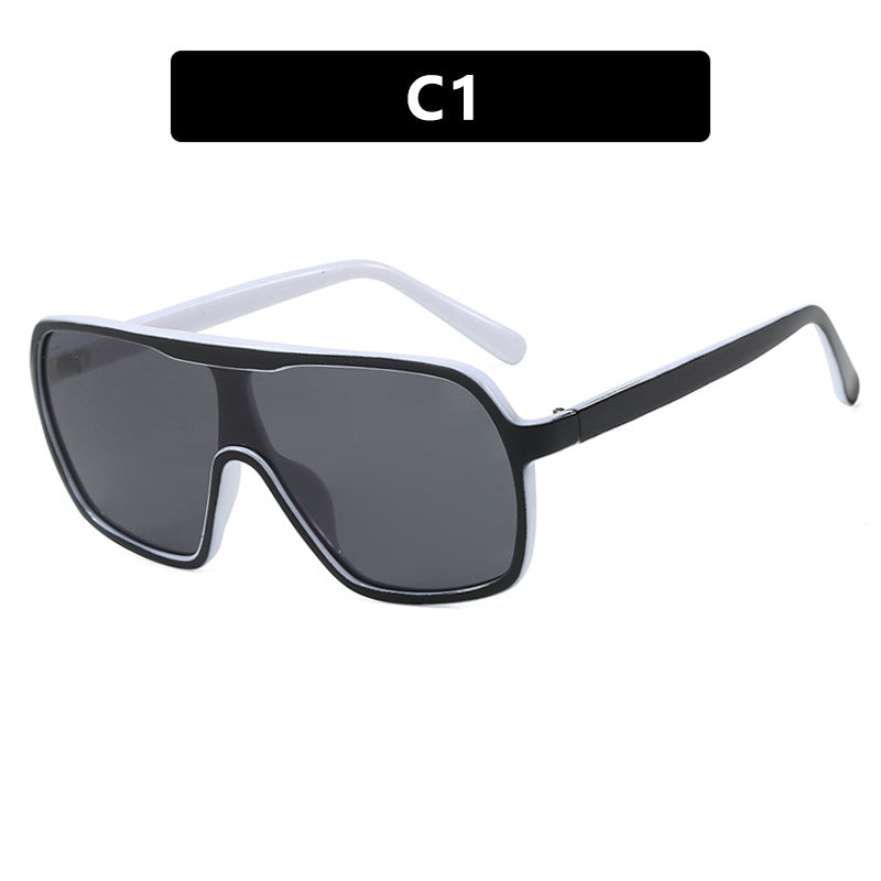 Women oversized sunglasses with wide frame Bowlift