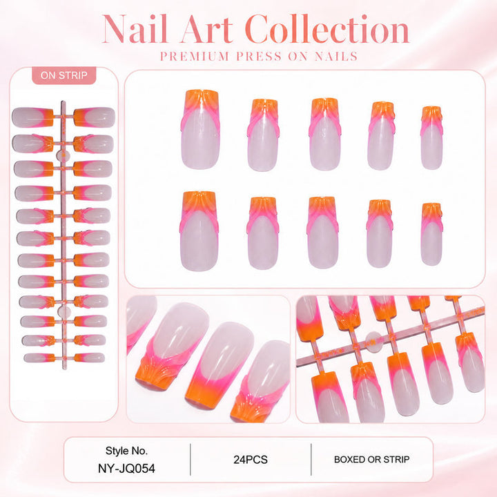 Premium Nail Design Fingernails Bowlift