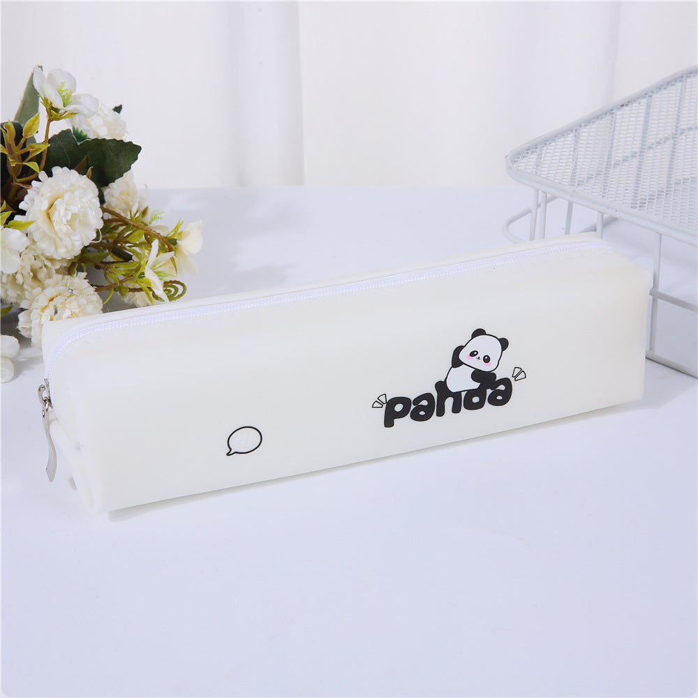 Stylish Panda Print Pencil Case Bowlift
