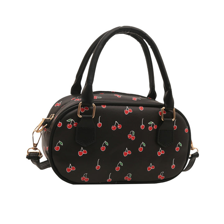 Playful Cherry Print Mini Handbag Bowlift