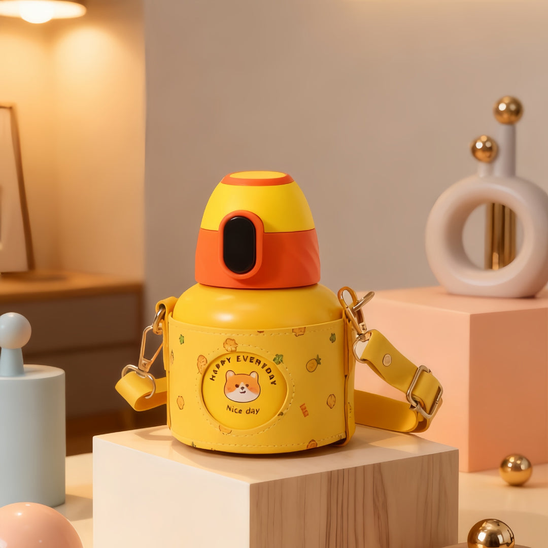 Ladies Insulated Water Bottle with cute animal design Bowlift