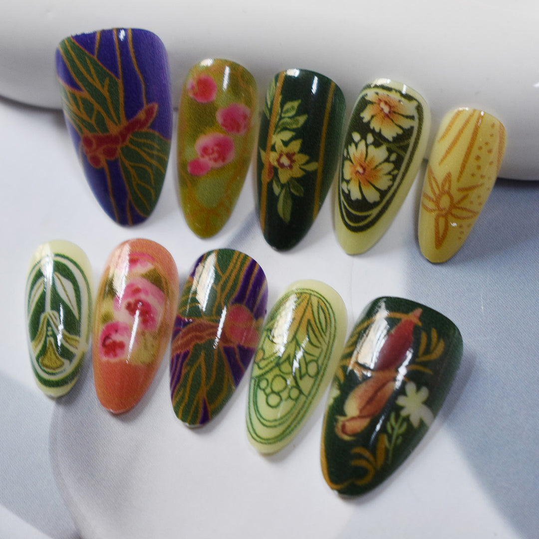 Elegant Artistic Nail Art Set Bowlift