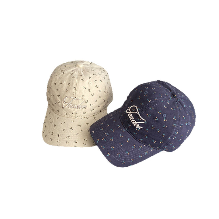 Women's Trendy Floral Print Baseball Cap Bowlift