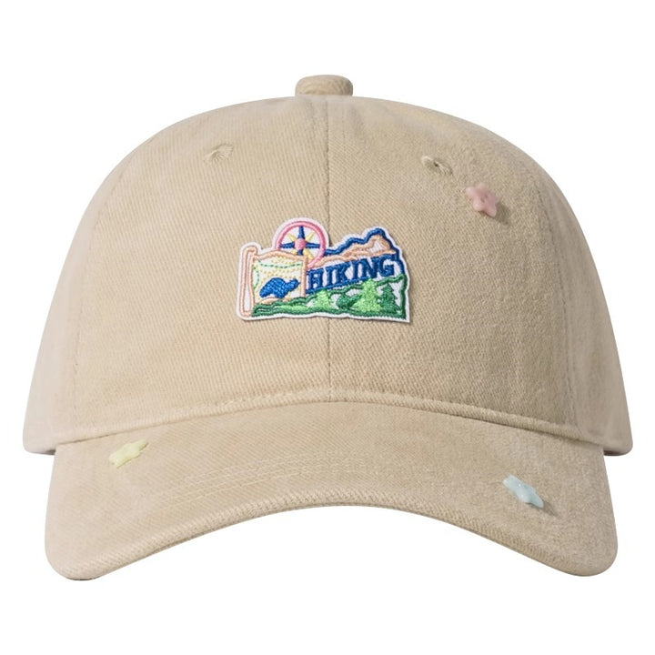 Men's Casual Embroidered Hiking Cap Bowlift