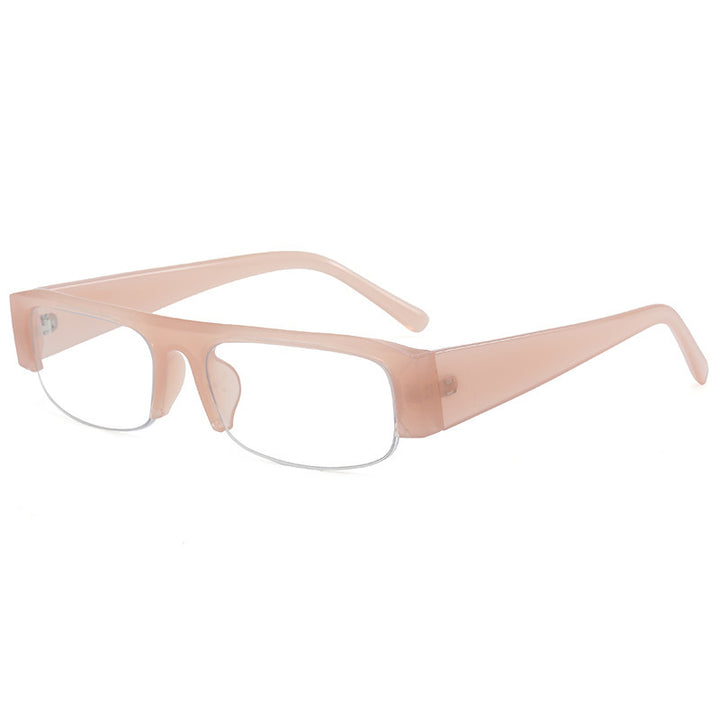 Contemporary Retro-Inspired Flat Lens Sunglasses Bowlift