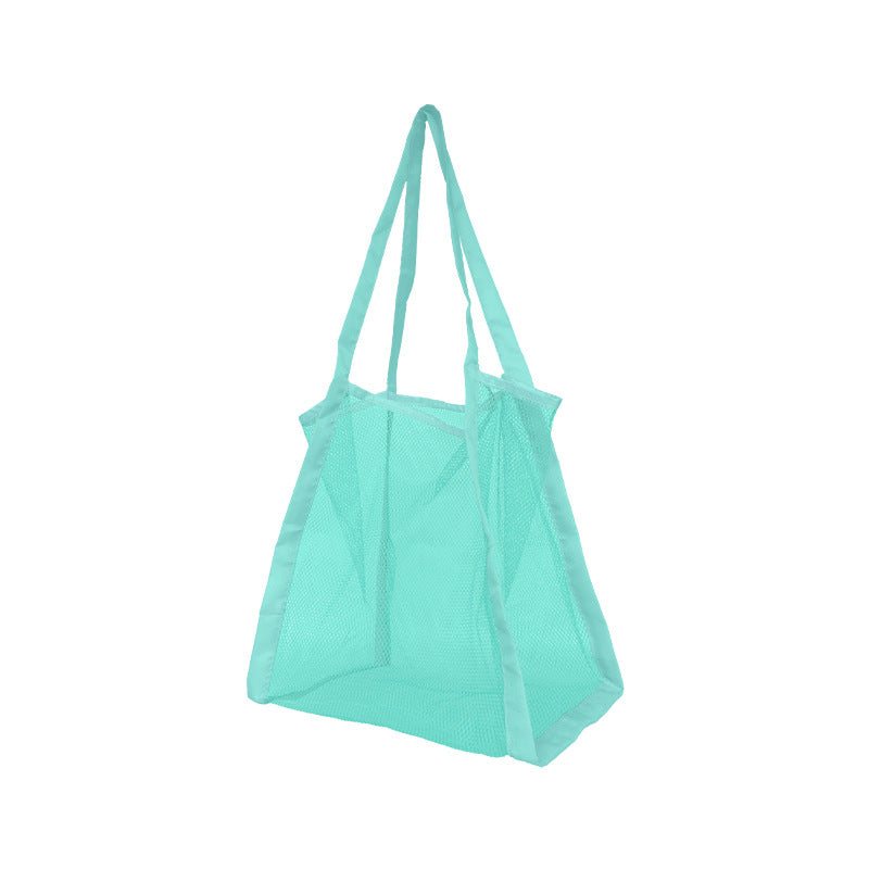 Versatile Beach Bag In Airy Mesh Design Bowlift