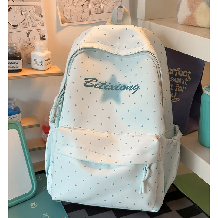 Cute Polka Dot Backpack