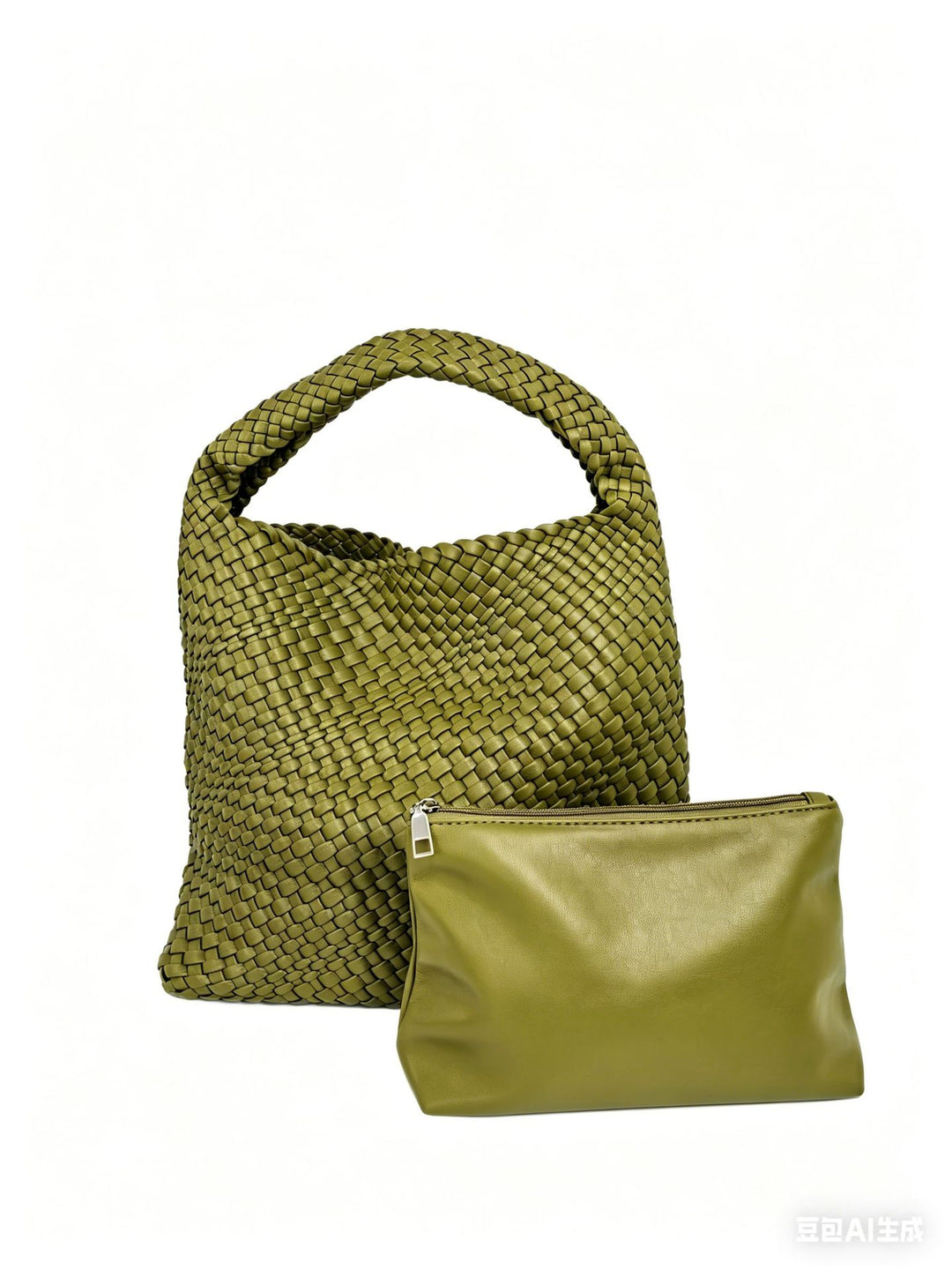Textured Braided Tote Bag Bowlift