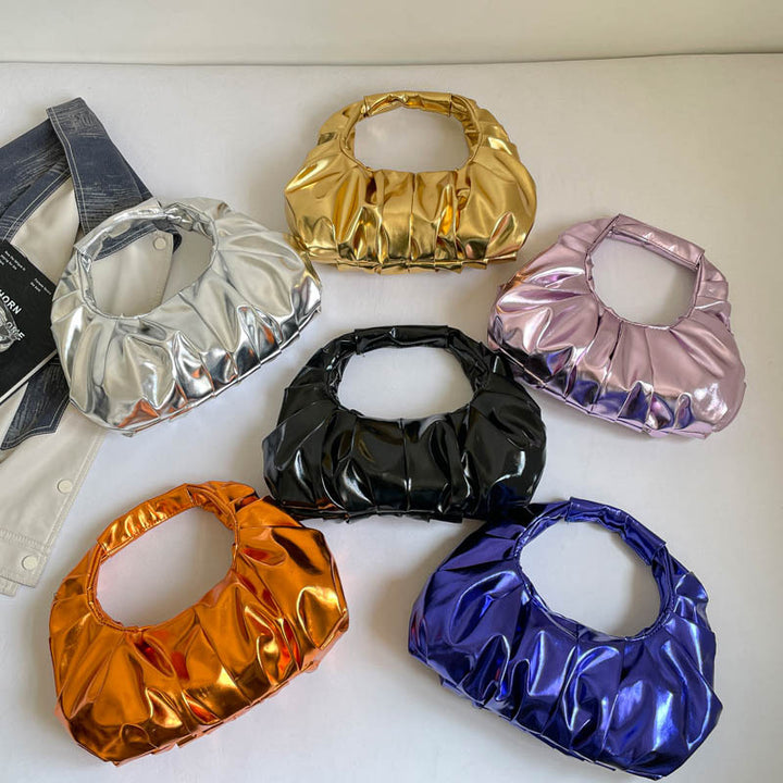 WoMetallic Fashion Handbag Bowlift