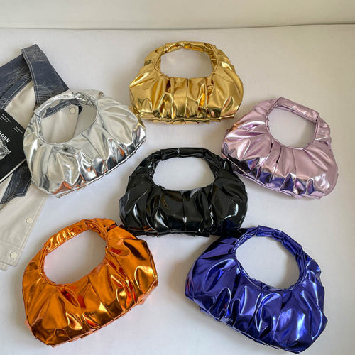 WoMetallic Fashion Handbag Bowlift