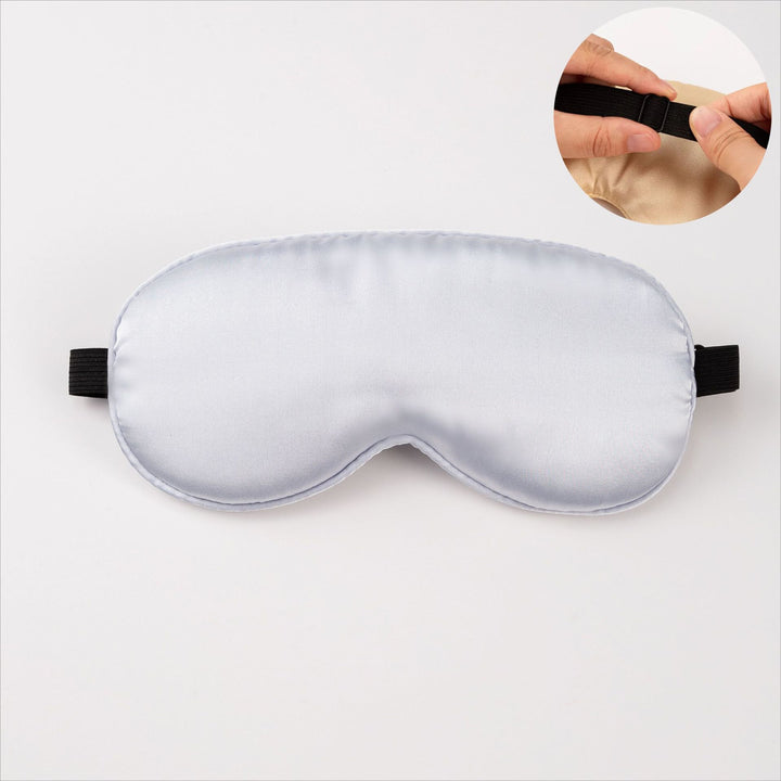 Unisex nan ergonomic sleep mask with adjustable elastic band and soft satin surface Bowlift